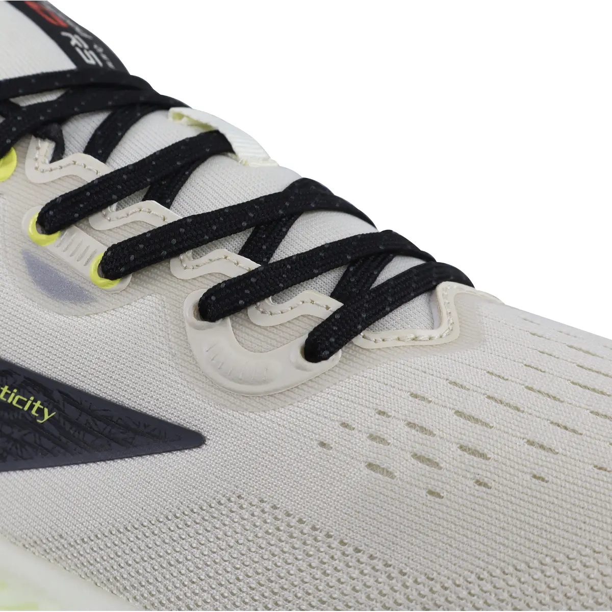 Detalle malla técnica y logo Light elasticity zapatillas running RS Performance hombre