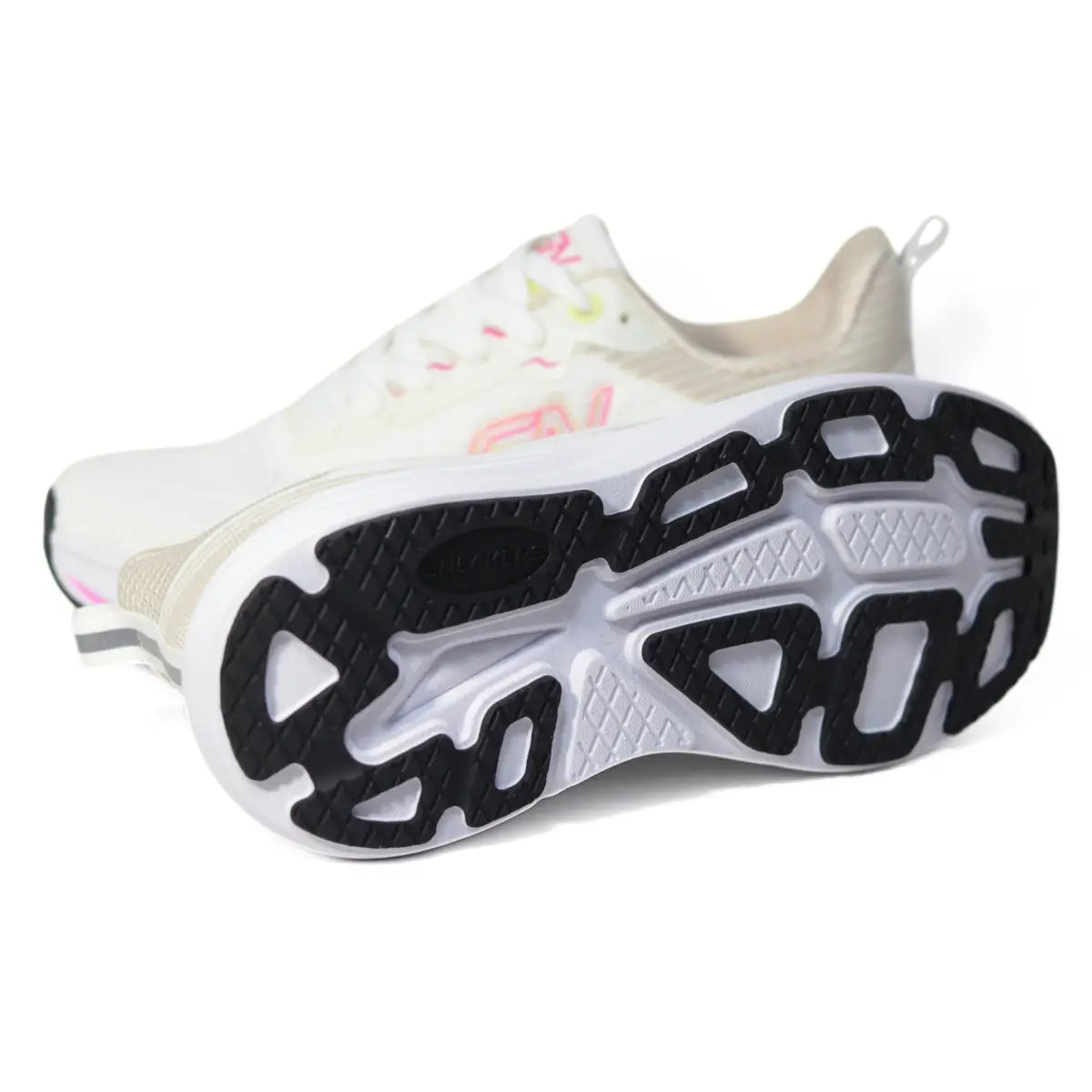 Suela de goma texturizada de zapatillas Sneakers Supply Rainbow mujer