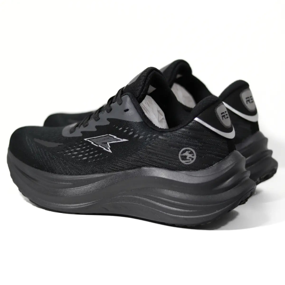 Zapatillas hombre RS Performance Swift negro vista en ángulo de tres cuartos